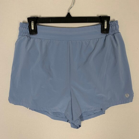 Rhoback Sunrise Active Shorts 3" Inseam Women's Medium Blue - Picture 1 of 9